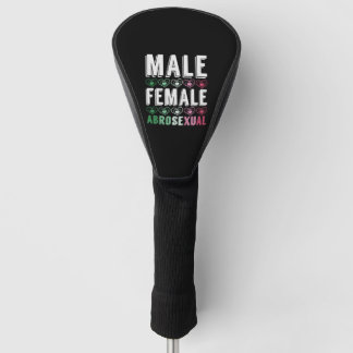 LGBT Pride Geschenk männliche weibliche abrosexual Golf Headcover