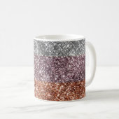 LGBT+Pride- homosexuell. Quee Liebe. Rainbow Kaffeetasse (VorderseiteRechts)