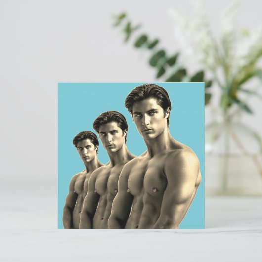 LGBT Pride Hottest Hunks auf dem Planeten (Stehend Vorderseite)