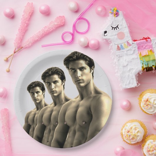 LGBT Pride Hottest Hunks auf dem Planeten Pappteller (Party)