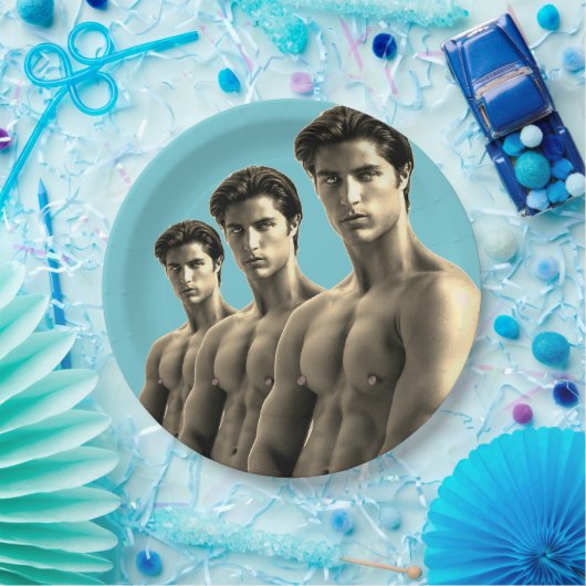 LGBT Pride Hottest Hunks auf dem Planeten Pappteller (Party)