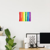 LGBT PRIDE INK BAR -.png Poster (Heimbüro)