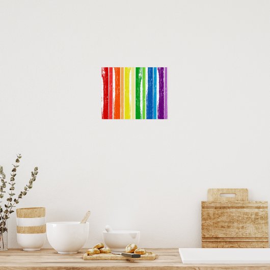 LGBT PRIDE INK BAR -.png Poster (Küche)