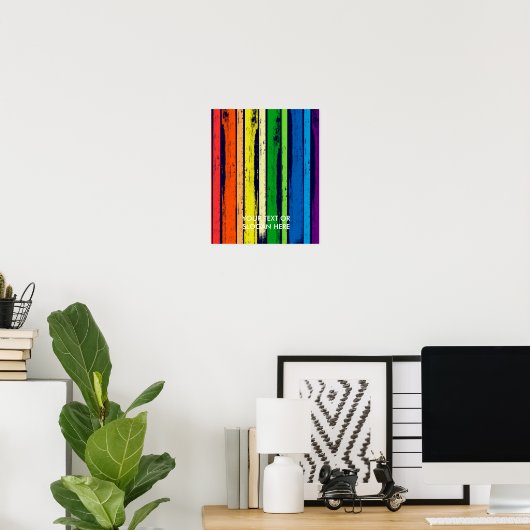 LGBT PRIDE INK BAR POSTER (Heimbüro)