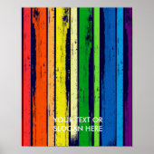 LGBT PRIDE INK BAR POSTER (Vorne)