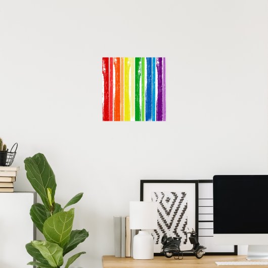 LGBT PRIDE INK BAR POSTER (Heimbüro)