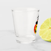 LGBT+ Pride Jack-O'-Lantern-Strahlbrille Schnapsglas (Links)