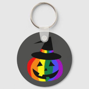 LGBT+ Pride Kürbis-Anhänger Schlüsselanhänger