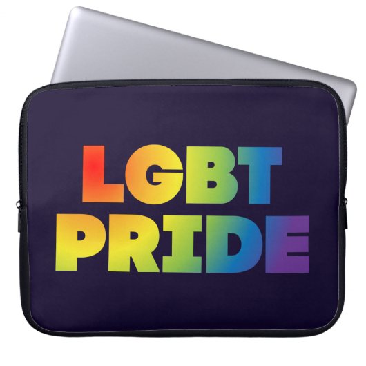 LGBT PRIDE LAPTOPSCHUTZHÜLLE (Vorderseite)