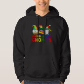 LGBT Pride LGBTQ Rainbow Gnomies Proud with my Gn Hoodie (Vorderseite)