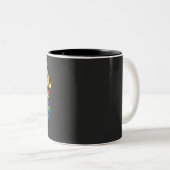 LGBT+Pride Liebe. Blume Regenbogen Tasse Kaffee (VorderseiteRechts)