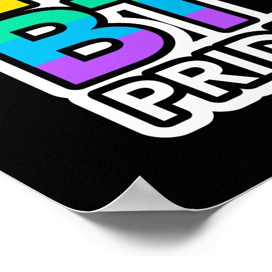 LGBT+PRIDE. Liebe Poster (Ecke)