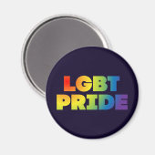 LGBT PRIDE MAGNET (Vorderseite/Rückseite)