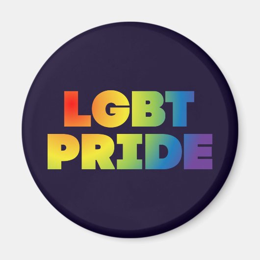 LGBT PRIDE MAGNET (Vorne)