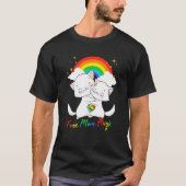 LGBT Pride Month Free Mom Hugs T-Shirt (Vorderseite)
