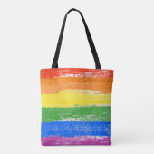 LGBT Pride Paint Tasche (Rückseite)