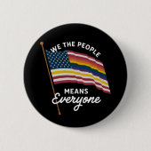 LGBT-Pride-Parade, die wir Menschen alle verstehen Button (Vorderseite)