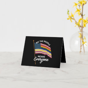 LGBT-Pride-Parade, die wir Menschen alle verstehen Karte