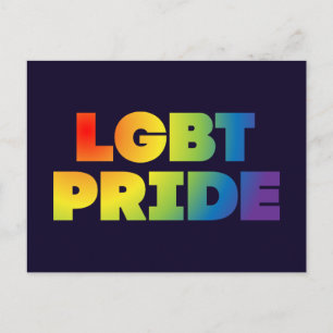 LGBT PRIDE POSTKARTE