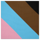 LGBT PRIDE (Progress Pride) Stoff (Muster)