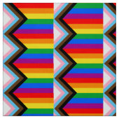 LGBT PRIDE (Progress Pride) Stoff (Muster)