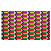 LGBT PRIDE (Progress Pride) Stoff (Fat Quarter (45,7 x 55,9 cm))