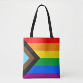 LGBT PRIDE (Progress Pride) Tasche (Vorderseite)
