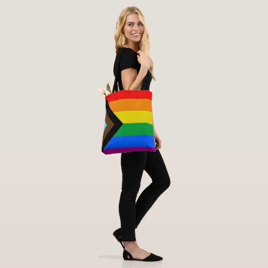 LGBT PRIDE (Progress Pride) Tasche (Am Model)