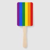 LGBT Pride Rainbow Fächer (Rückseite)