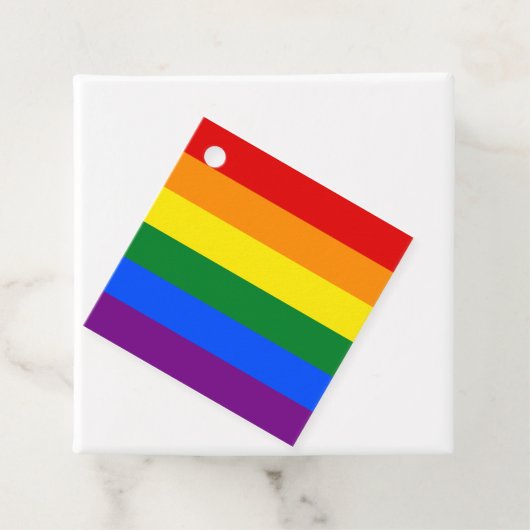 LGBT Pride Rainbow Geschenkanhänger (Beispiel)