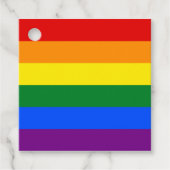 LGBT Pride Rainbow Geschenkanhänger (Vorderseite)