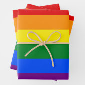 LGBT Pride Rainbow Geschenkpapier Set (Beispiel)