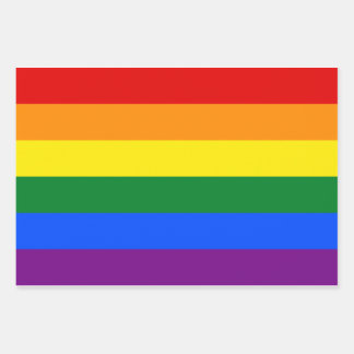 LGBT Pride Rainbow Geschenkpapier Set