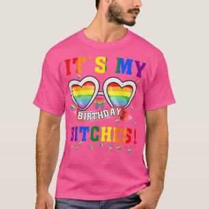 LGBT Pride Rainbow Mein Geburtstag B1t ist Niedlic T-Shirt