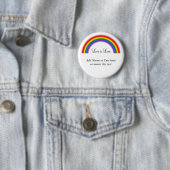 LGBT Pride Rainbow mit benutzerdefinierter Text-Li Button (Beispiel)
