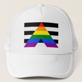 LGBT Pride Rainbow Proud Truckerkappe