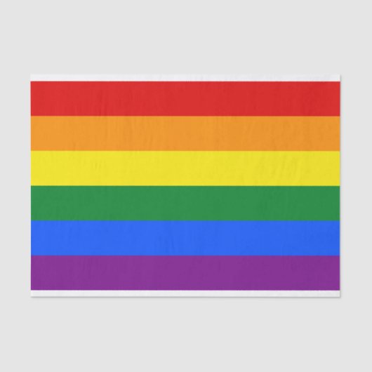 LGBT Pride Rainbow Seidenpapier (Vorderseite)