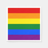 LGBT Pride Rainbow Serviette (Vorderseite)
