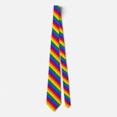 LGBT PRIDE Regenbogen-Halstuch Krawatte (Vorderseite)