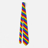 LGBT PRIDE Regenbogen-Halstuch Krawatte (Rückseite)