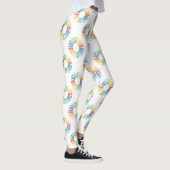 LGBT-Pride-Regenbogen-Muster Leggings (Rechts)