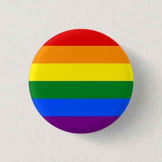 LGBT-Pride-Regenbogen-Streifen Button