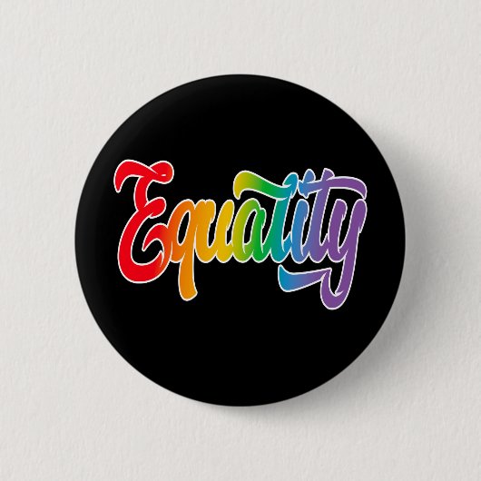 LGBT-Pride-Regenbogenflagge Button (Vorderseite)