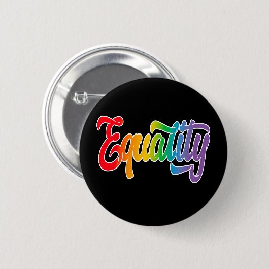 LGBT-Pride-Regenbogenflagge Button (Vorne & Hinten)