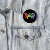 LGBT-Pride-Regenbogenflagge Button (Beispiel)