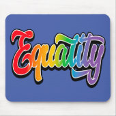 LGBT-Pride-Regenbogenflagge Mousepad (Vorne)