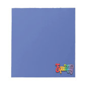 LGBT-Pride-Regenbogenflagge Notizblock (Vorderseite)