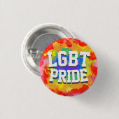 LGBT Pride - Round Button (Vorne & Hinten)