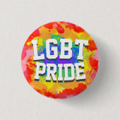 LGBT Pride - Round Button (Vorderseite)