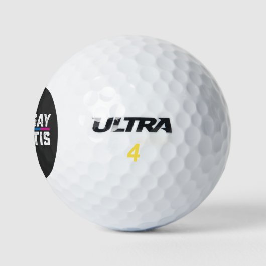 LGBT Pride Sage nicht, dass Desantis Gay Lesbian Golfball (Logo)